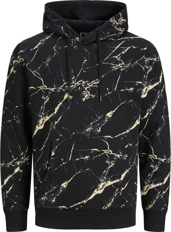 JACK & JONES Jorsplit AOP Branding Tee SS Crew Pls Uomo