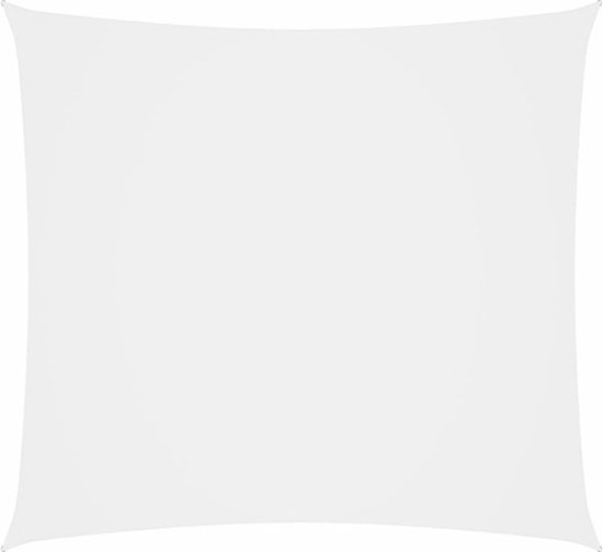 VDXL Zonnescherm vierkant 4x4 m oxford stof wit