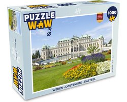 Puzzel Wenen - Oostenrijk - Kasteel - Legpuzzel - Puzzel 1000 stukjes volwassenen