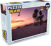 Puzzel Strand - Amerika - Palm - Legpuzzel - Puzzel 1000 stukjes volwassenen