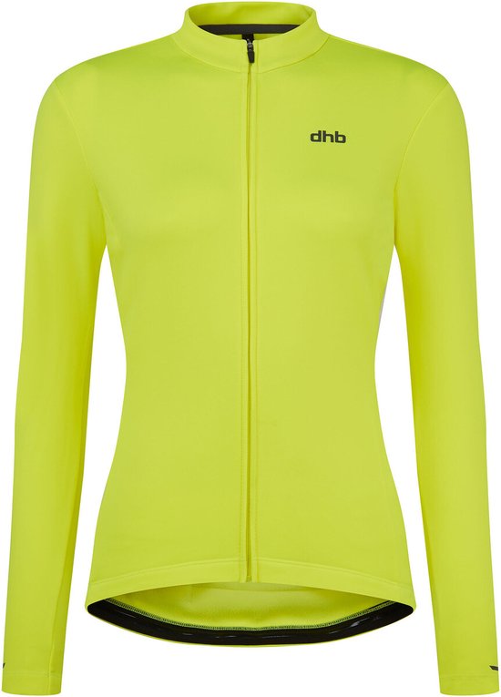 dhb Thermal Cycling LS Jersey Women, geel