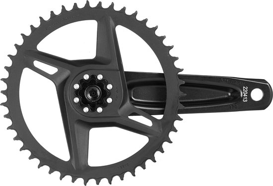 Sram Rival Wide Axs Dub Direct Mount Crankstel Met Vermogensmeter Zwart 175 mm / 46t — afbeelding 4