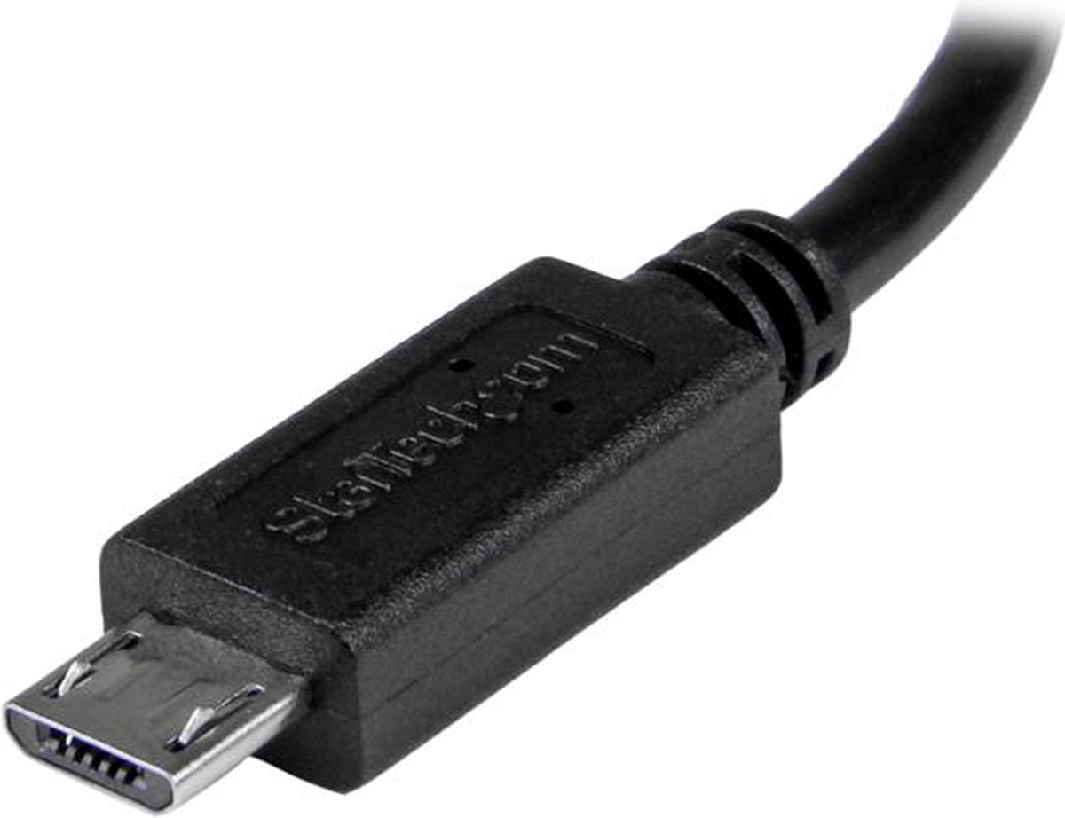 StarTech.com Câble USB OTG Micro USB vers Mini USB de 20 cm - M/M | bol