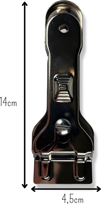 Kookplaat Krabber Schraper Met Reservemesjes Voor Keramische / Halogeen / Inductie Kookplaten - Glasschraper - Glas Mes Schraper - Roestvrij Staal - 5 extra mesjes