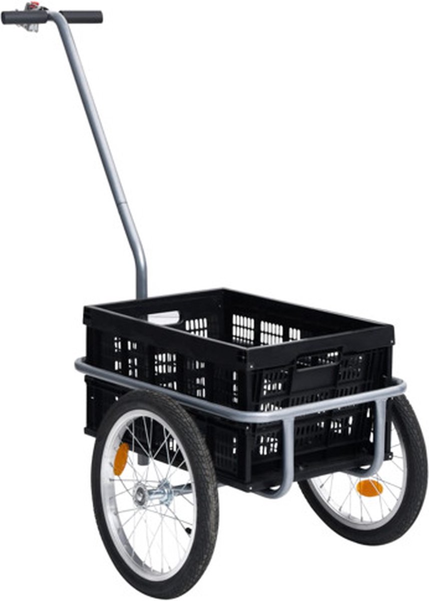 Bigbig Box - fietskar, vrachtaanhanger, steekwagen, met hoge dissel