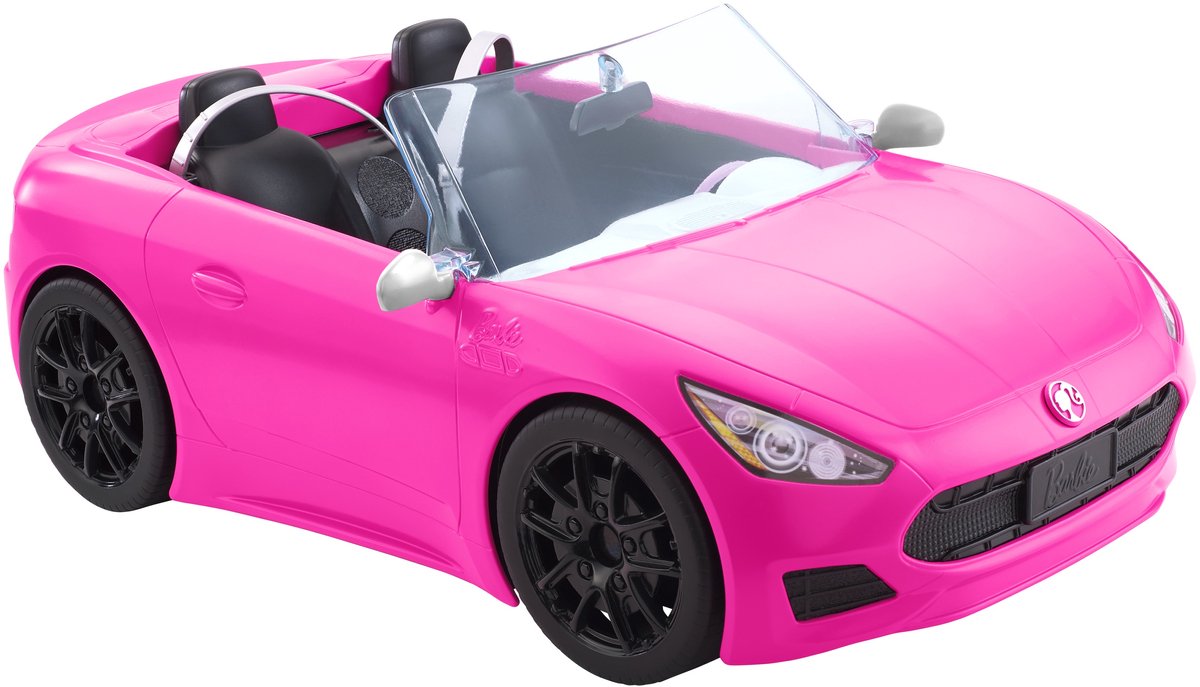 Barbie Glam Cabrio Auto - Poppenvoertuig — afbeelding 6