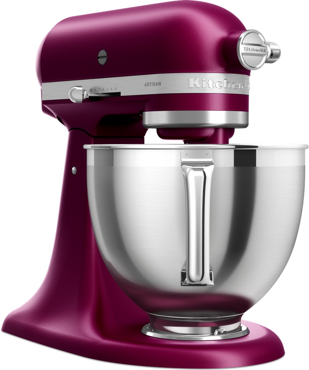 KitchenAid 5KSM195PSEBE - Keukenmachine - 4.8L - 300 W - Bordeaux rood