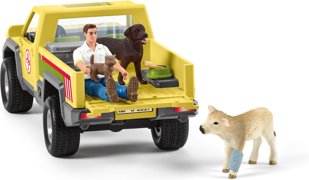 schleich FARM WORLD Speelfigurenset - Dierenartsbezoek op de Boerderij - Kinderspeelgoed voor Jongens en Meisjes - 3 tot 8 jaar - 12 Onderdelen - 42503 — afbeelding 8