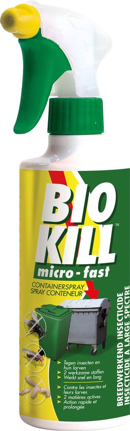 Conteneur Bio Kill en spray contre les insectes et leurs larves spray  poubelles | bol.com