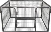 Topmast Puppyren Excellent - Avec panneau de toit - 125 x 80 x 70 cm de haut - Dog Run - Parcs à chiots - Indoor - Dog Crate