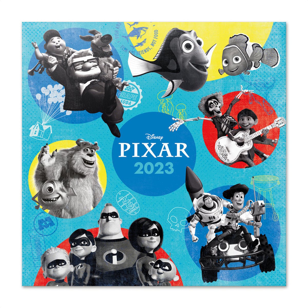 Pixar Movies Kalender 2023 | bol.com