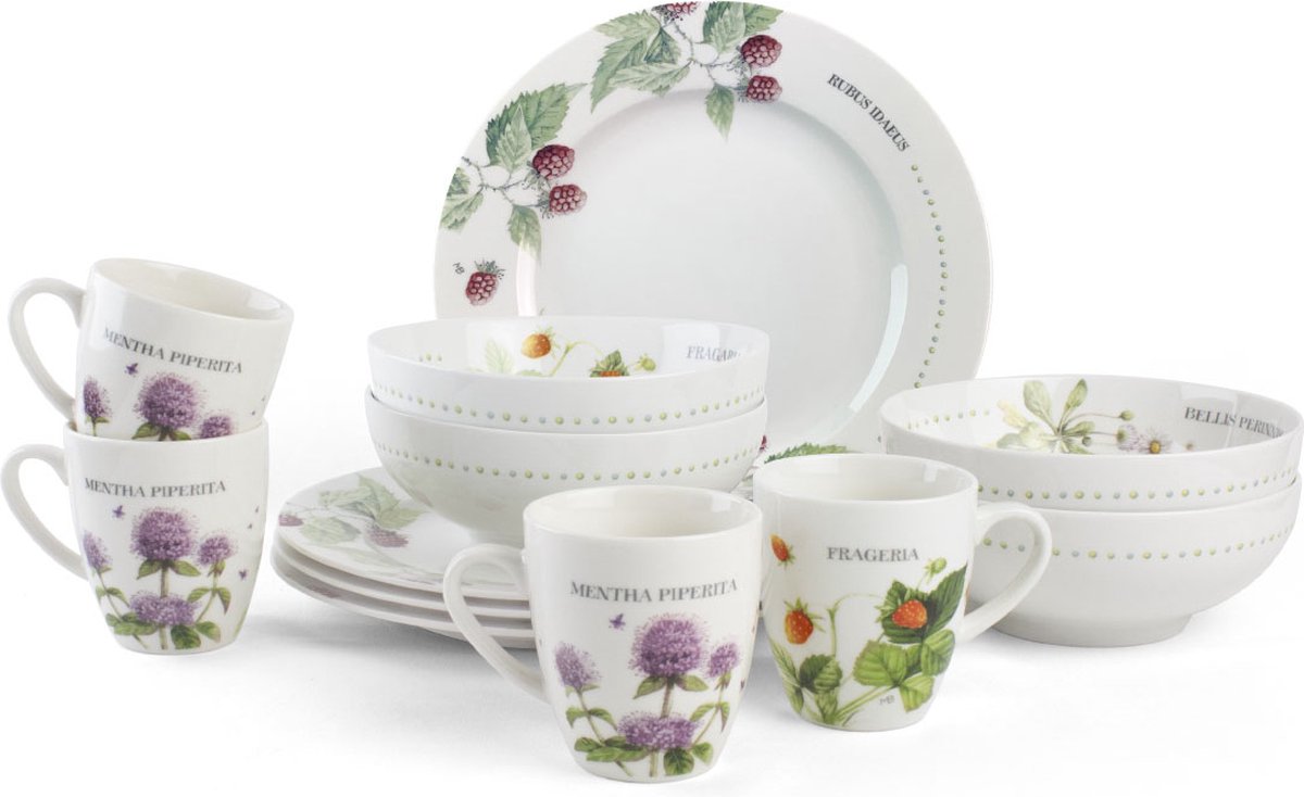 Marjolein Bastin Wildflowers 12 dlg Serviesset