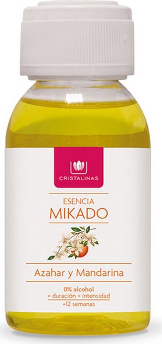 Navulling Voor Luchtverfrisser Mikado Cristalinas Oranjebloesem (100 ml)