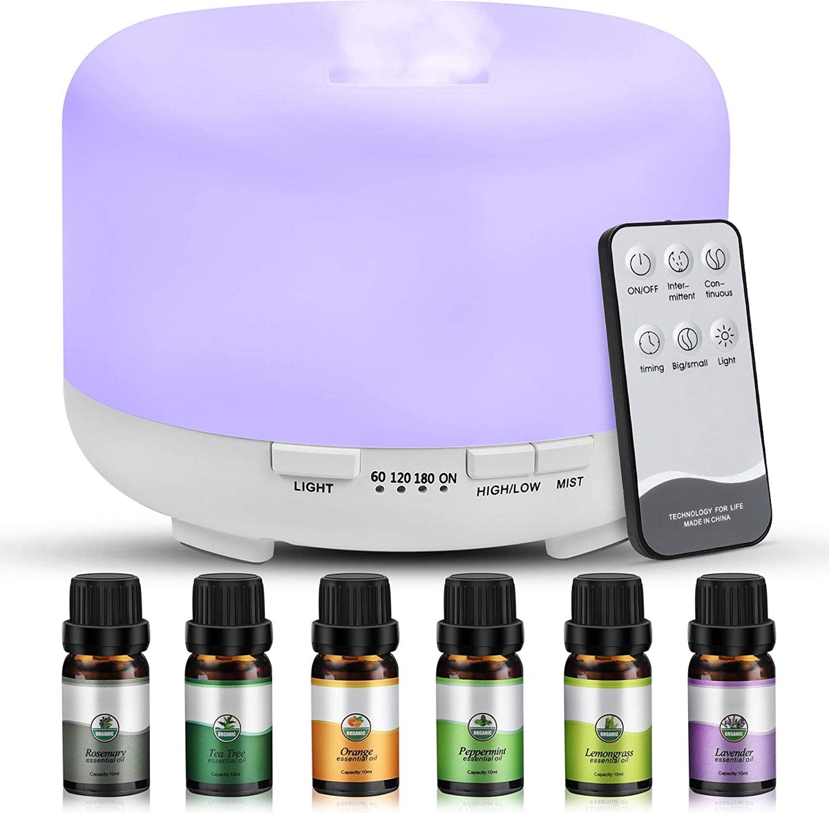 Goedkoopste Aroma Diffuser - luchtreiniger voor grote ruimtes |Luxe wellness cadeau | Relax accessoires – Geurverspreider