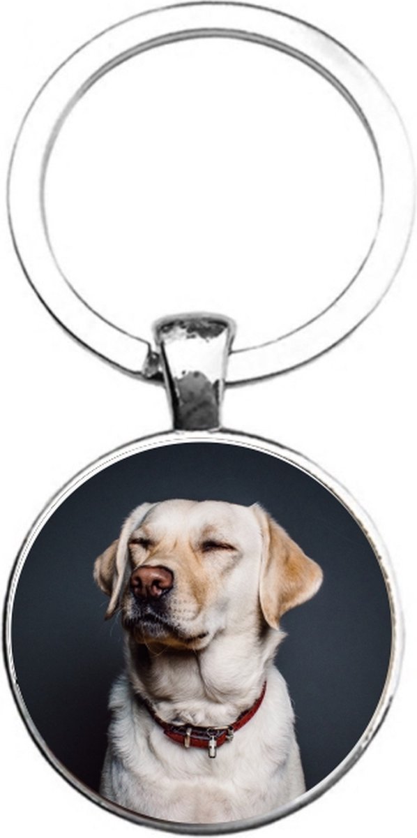 Sleutelhanger Glas - Hond