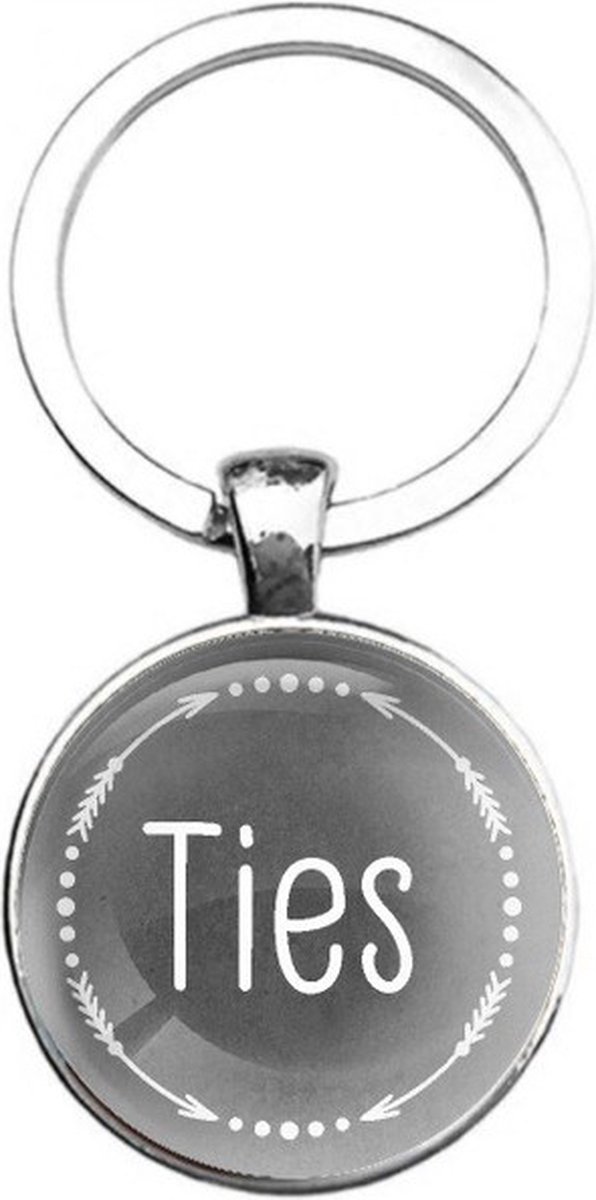 Sleutelhanger Glas - Ties
