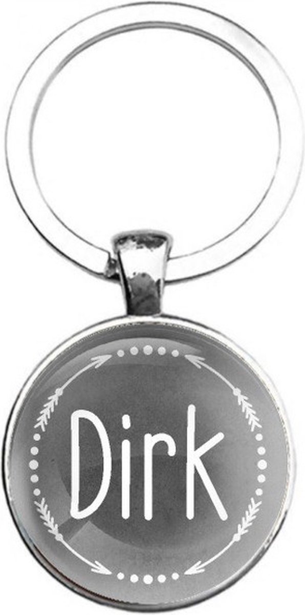 Sleutelhanger Glas - Dirk