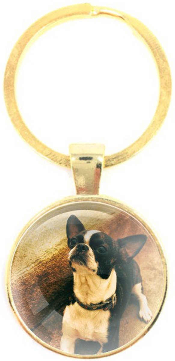 Sleutelhanger Glas - Hond