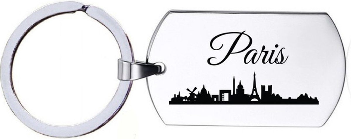 Sleutelhanger RVS - Paris