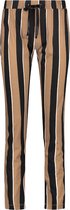 Pantalon de pyjama Fine Line Marron/ Zwart taille 44 (XXL)