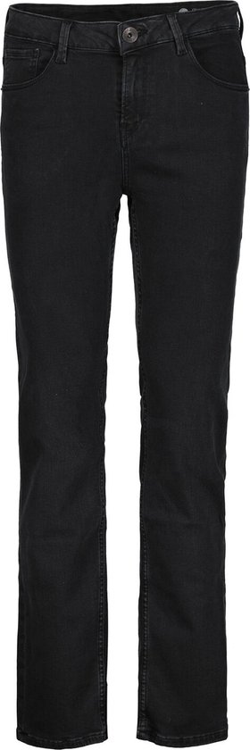 GARCIA Celia Dames Straight Fit Jeans Zwart - Maat W29 X L30 | bol.com