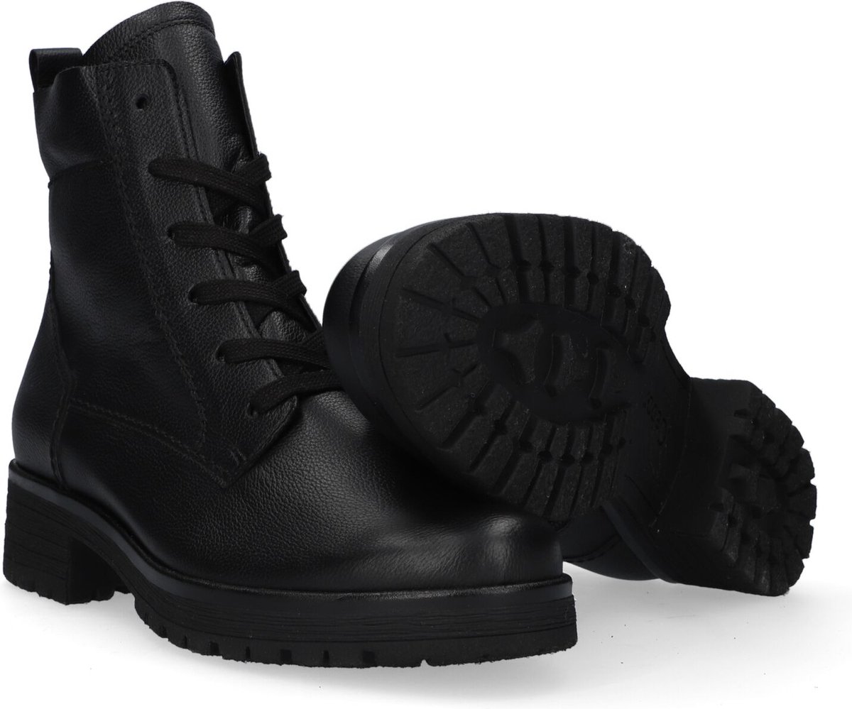Gabor 095.1 Veterboots - Laarzen Met Veters - Dames - Zwart - Maat 38,5 |  bol.com