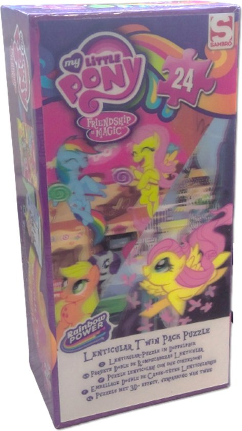 Afbeelding van het spel My Little Pony 3D puzzels - 2 pack - 22 x 15 cm