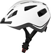 Bol.com Helm Fiets helm crivit Fietshelm S/M 54-59CM Wit/Zwart Extreem lichte en stabiele helm met 13 luchtkanalen voor een opti... aanbieding