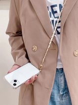 Étui de téléphone de Luxe Oneiro's Drop Resistant Clear Phone Case With Cord - iphone 13 - iphone 13 pro - étuis de téléphone - téléphone - accessoires - accessoires de téléphone