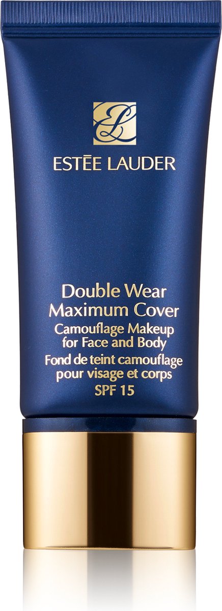 Estée Lauder Double Wear Maximum Cover Foundation met SPF 15 30 ml - 3C4 Medium Deep