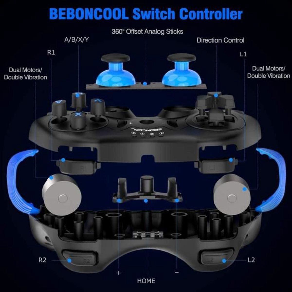 Beboncool switch hotsell pro controller