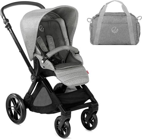 Foto: Jane muum kinderwagen dim grey 2022 gratis luiertas regenhoes t w v 139 