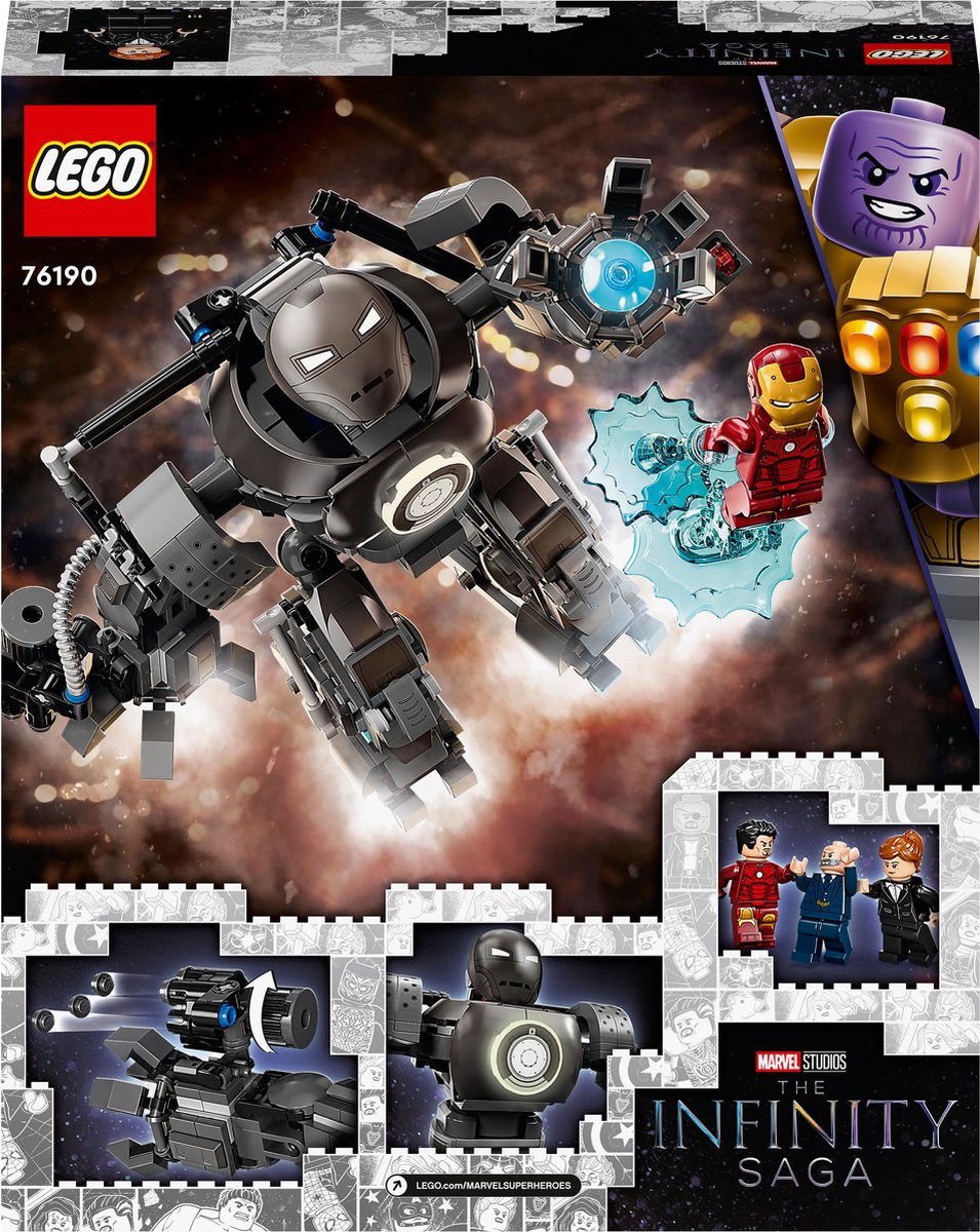 LEGO Super Heroes Iron Man: Iron Monger Mayhem 76190 — afbeelding 6