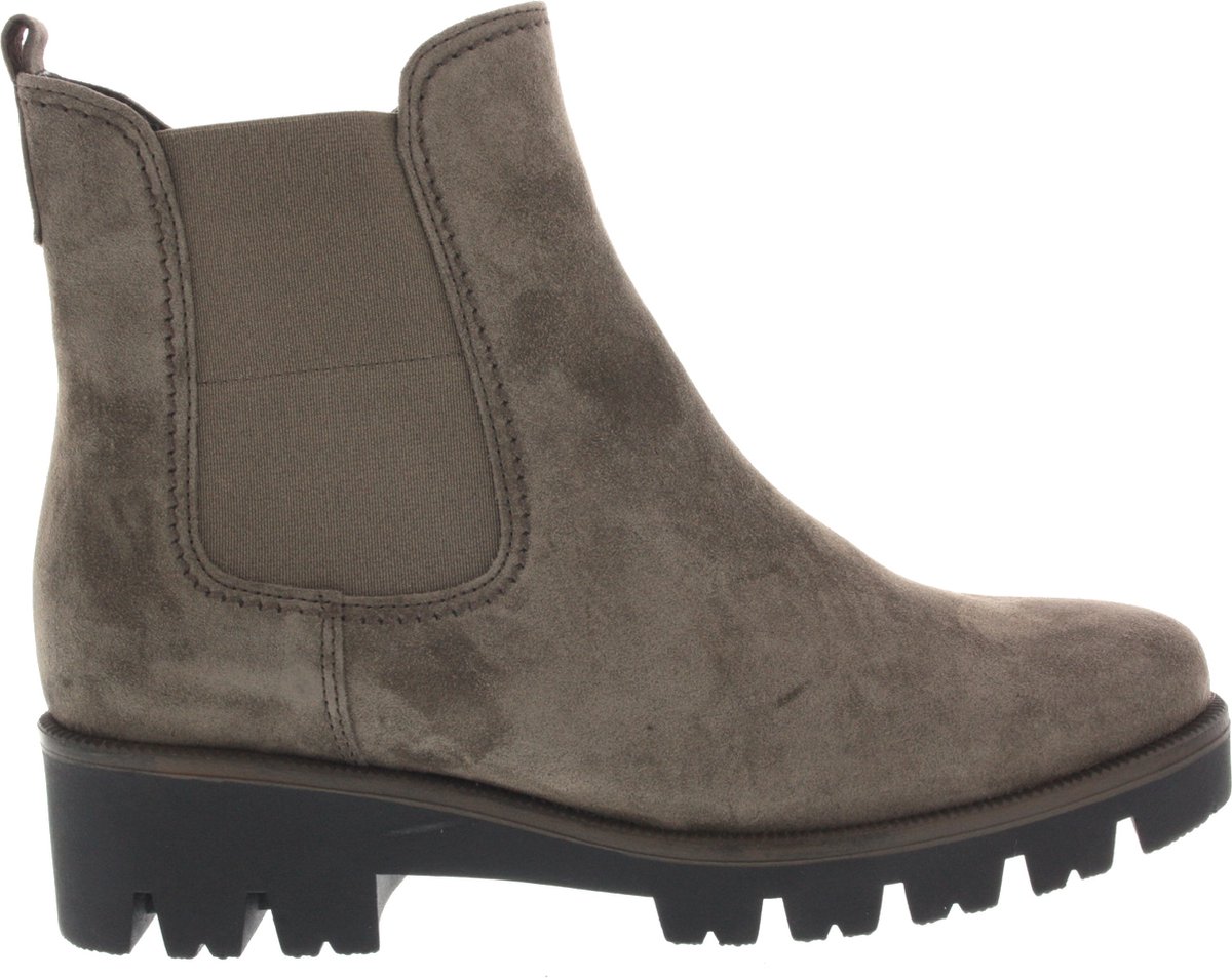Gabor DAMES Enkellaarzen, Vrouwen Chelsea Laarzen,verwisselbaar voetbed ,bootie,sliplaars,plat,laarzen,Zwart (schwarz) / 57,39 EU / 6 UK