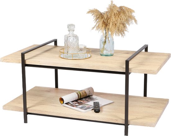 Salontafel Yana rond 60 cm - Gratis thuisbezorgd - Houten Meubel Outlet
