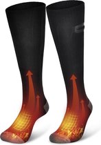 B-care Verwarmde Sokken - Elektrische Sokken - One Size Fits All - Inclusief Oplaadbare Accu - 4000 mAh Batterijen - 3 Verschillende Warmte Standen - Thermosokken - Wintersport - Wandelen - Skiën - Skivakantie - Skisokken