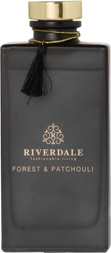 Riverdale - Boutique Geurstokjes Forest & Patchouli - 140ml - zwart Zwart |  bol