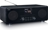 Lenco DIR-261BK - Radio Internet / DAB+ FM avec lecteur CD et Bluetooth, noir