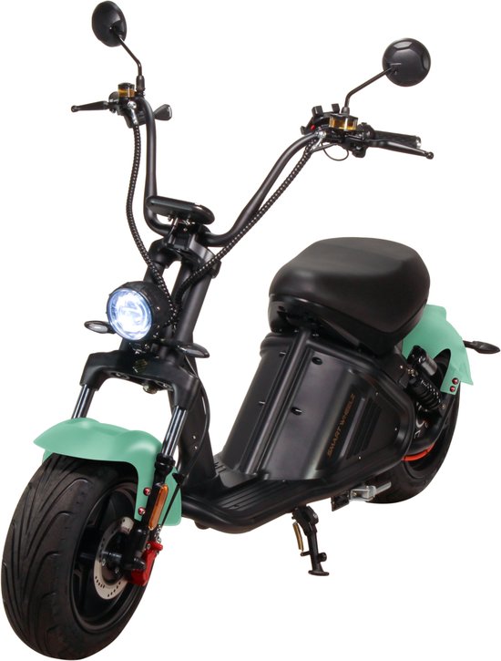 Smart Wheelz, EChopper, EScooter, Elektrische Scooter, Mint Green bol