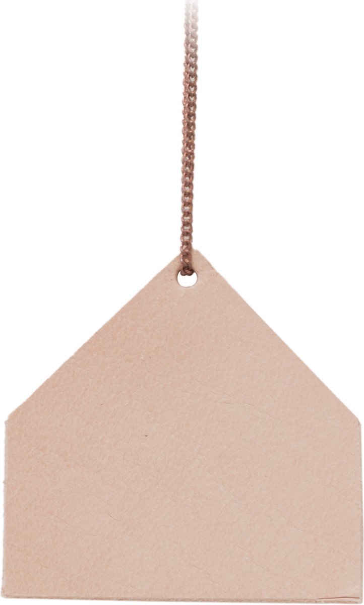 TAK Design Vinter Hanger Huis 1 - Leer - 5 x 5 cm