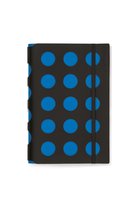 Vacavaliente - Notitieboek A5 Multi Dots - Gerecycled Leer - Blauw