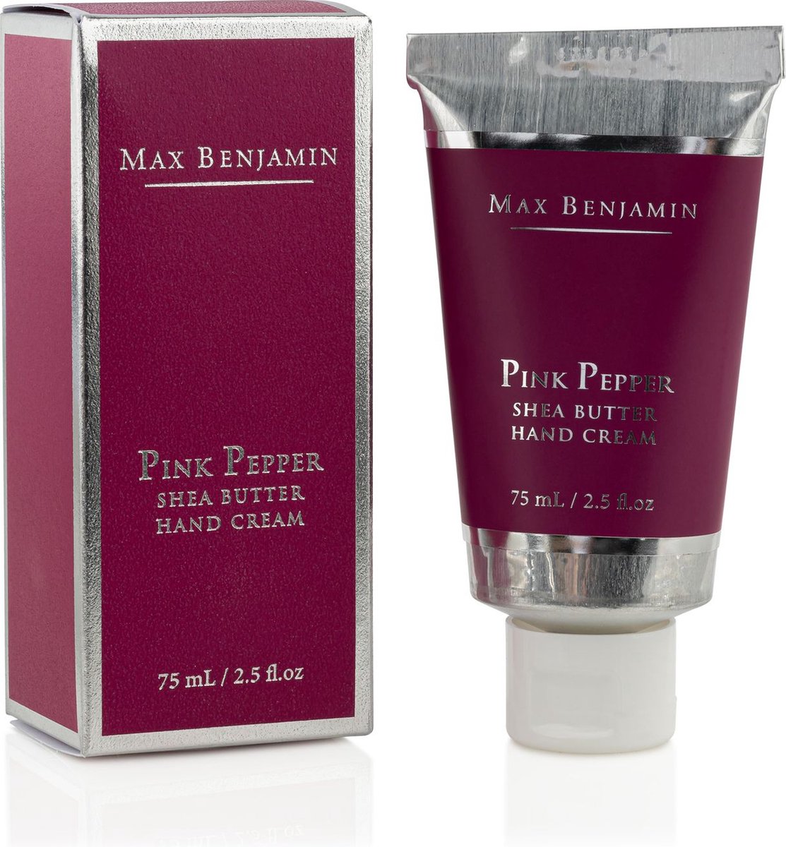 Max Benjamin Handcrème Pink Pepper 75 Ml Donkerroze