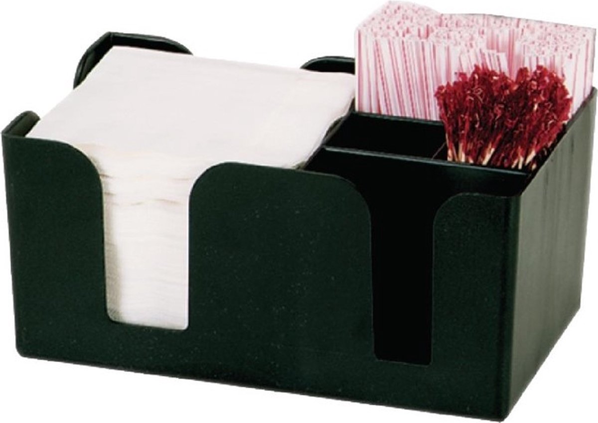 Kristallon zwarte bar caddy