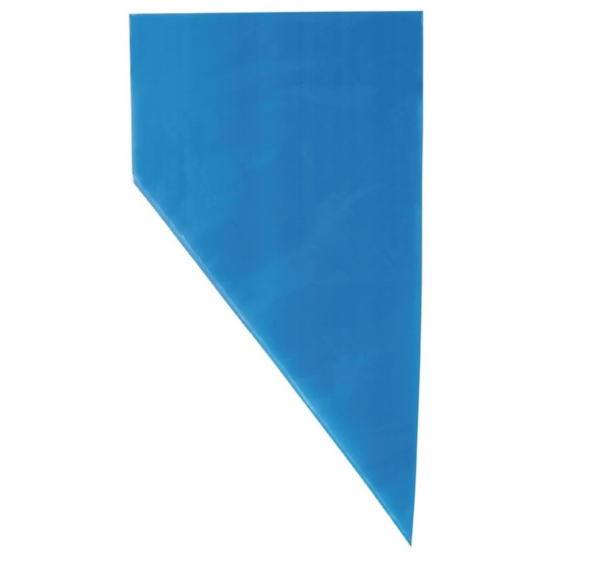 100x Spuitzak anti-slip - Wegwerp - Vogue - Blauw 51(l)x46(b)cm