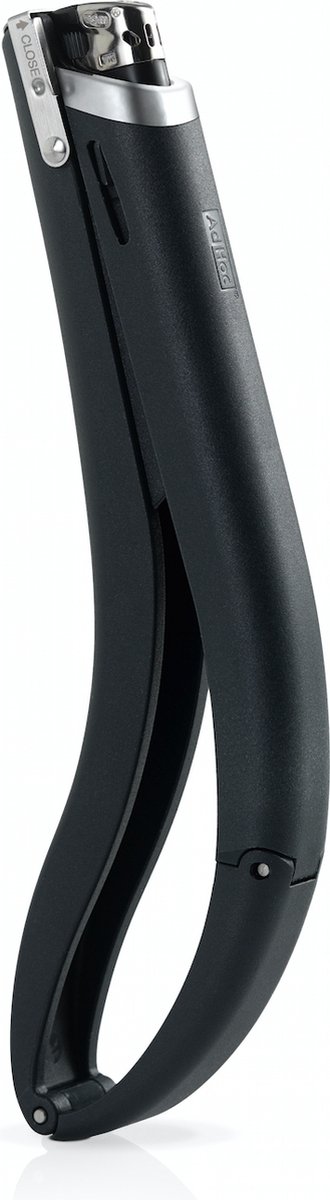 AdHoc Fire Finger - Ergonomisch Verlengstuk voor Aansteker - Zwart - Veilig Ontsteken op Afstand