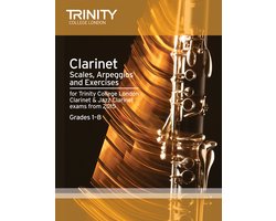 Clarinet Scales Grades 1-8 from 2015