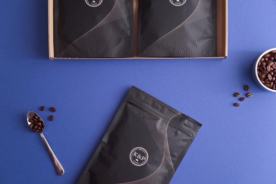 K&P Specialty Coffee Koffiebonen Proefpakket - 3 x 125 gram - brievenbus - koffie cadeaupakket