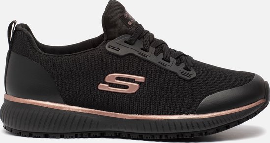 Skechers Sneakers Zwart Textiel 110312 - Dames - Maat 37