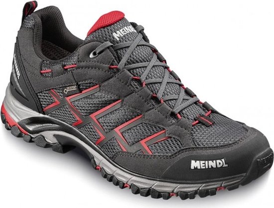 Meindl Caribe Gtx Gore-Tex Chaussures de randonnée Hommes - Zwart / Rouge | Taille : 39,5
