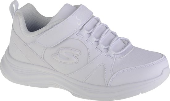 Skechers Glimmer Kicks - School Struts 81445L-WHT, voor meisje, Wit, Sneakers,Sportschoenen, maat: 30